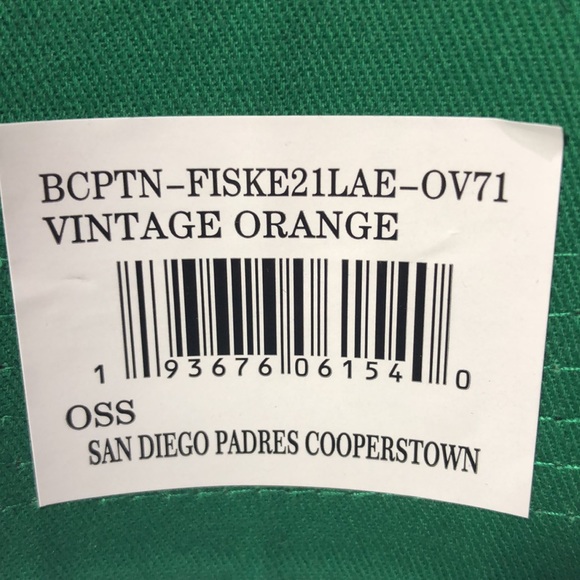 San Diego Padres MLB Cooperstown Vintage Orange Closer Mesh SnapBack Cap Hat SD - Picture 3 of 5
